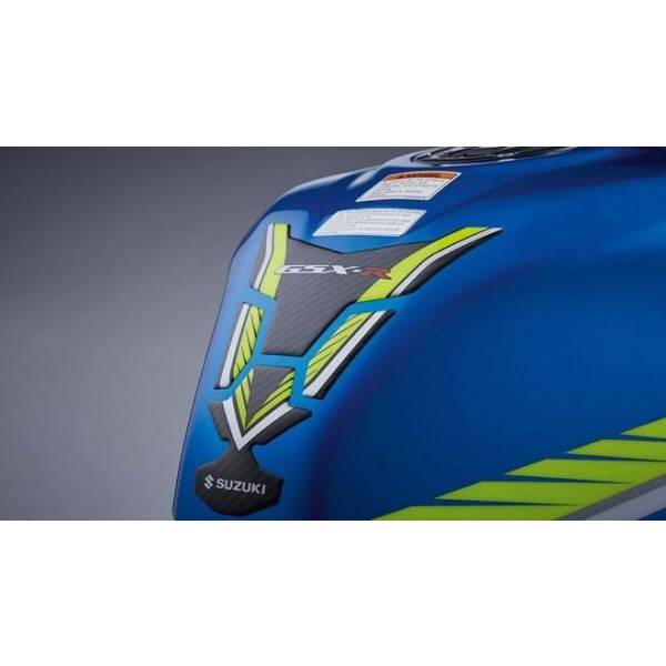 Suzuki Genuine Suzuki GSX-R1000/R Tank Pad - Yellow / Carbon